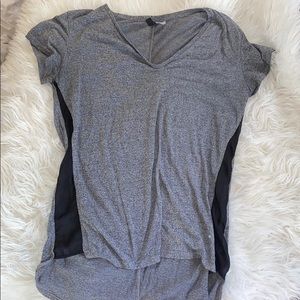H&M Grey and Black Tee